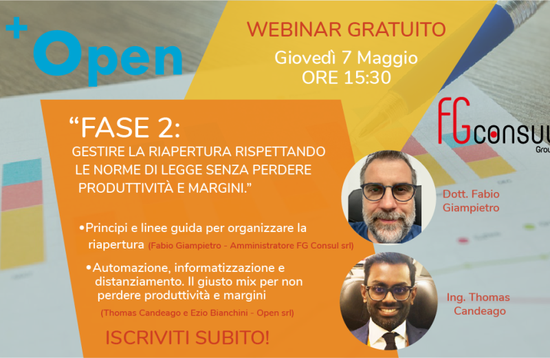 Webinar Fase 2 - come gestire riapertura aziende e profitto